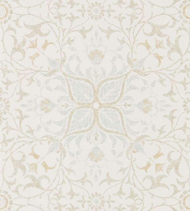 Pure Net Ceiling Wallpaper - Cream/Eggshell - 216038 - Morris & Co - Premier Wallcovering