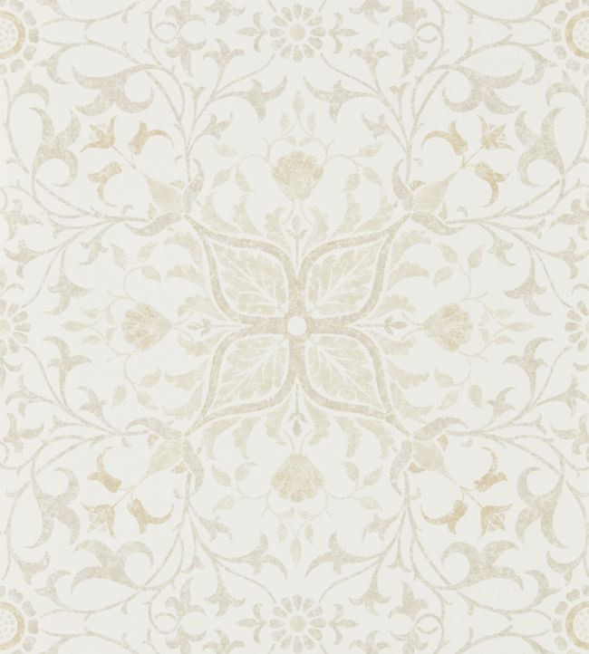 Pure Net Ceiling Wallpaper - Ecru/Linen - 216039 - Morris & Co - Premier Wallcovering