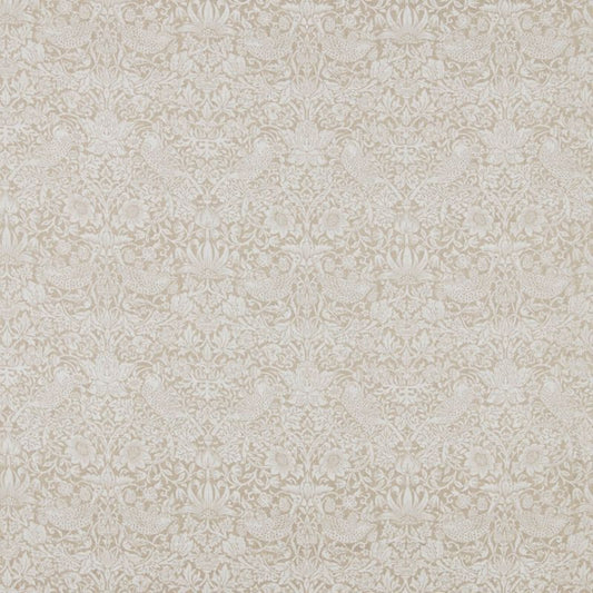 Pure Strawberry Thief Fabric - Dove - Morris & Co - 226060 - Premier Wallcovering