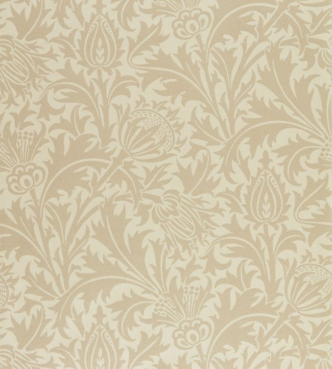 Pure Thistle Wallpaper - Linen - 216552 - Morris & Co - Premier Wallcovering