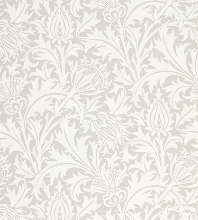 Pure Thistle Wallpaper - Pebble - 216551 - Morris & Co - Premier Wallcovering