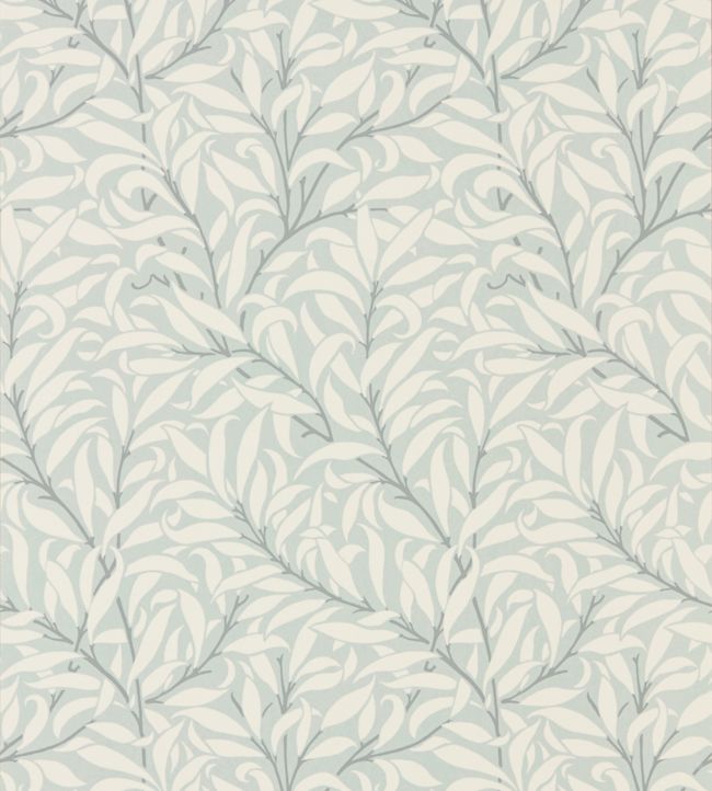 Pure Willow Bough Wallpaper - Eggshell/Chalk - 216024 - Morris & Co - Premier Wallcovering