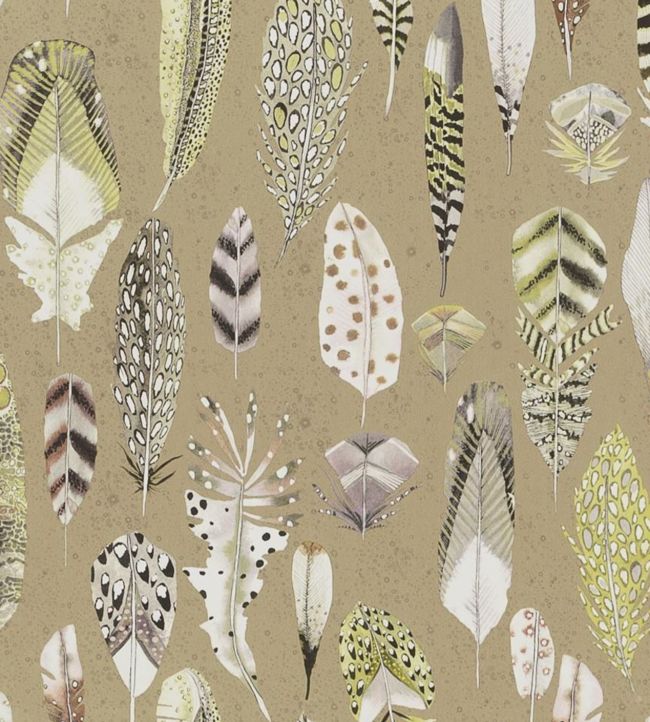 Quill Wallpaper - Gold - PDG1030/02 - Designers Guild - Premier Wallcovering