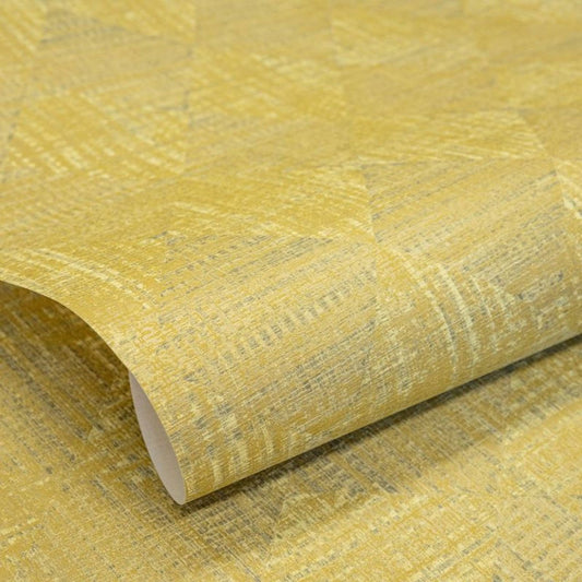 Raffia Pepper Wallpaper - Mustard - Hohenberger - 65342 - Premier Wallcovering
