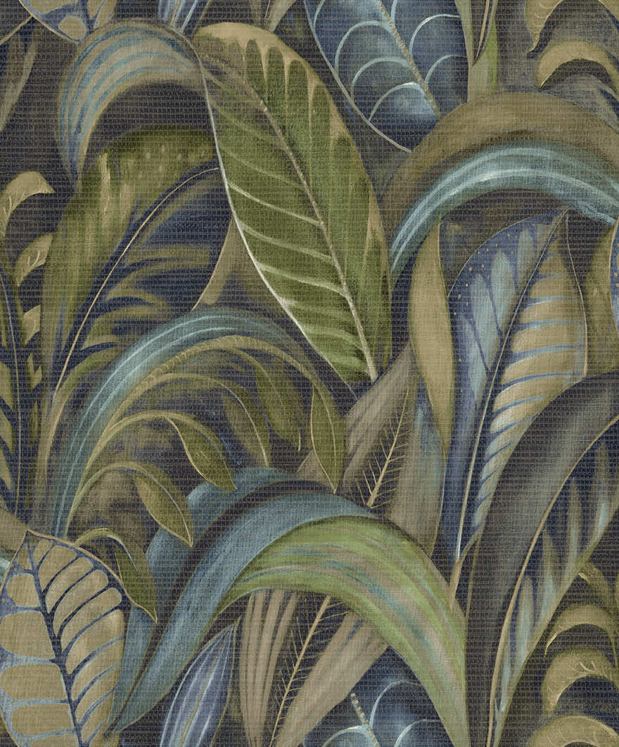 Raffia Wallpaper - Navy - Holden Décor - 65941 - Premier Wallcovering