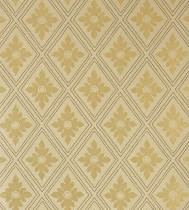 Ranelagh Wallpaper - Gold - 1815 - Farrow & Ball - Premier Wallcovering