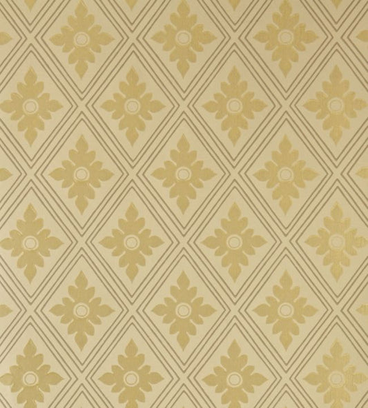 Ranelagh Wallpaper - Gold - 1815 - Farrow & Ball - Premier Wallcovering