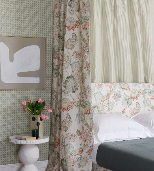 Rattan Grasscloth Wallpaper - Silver - Madeaux - W2900 - 145 - Premier Wallcovering