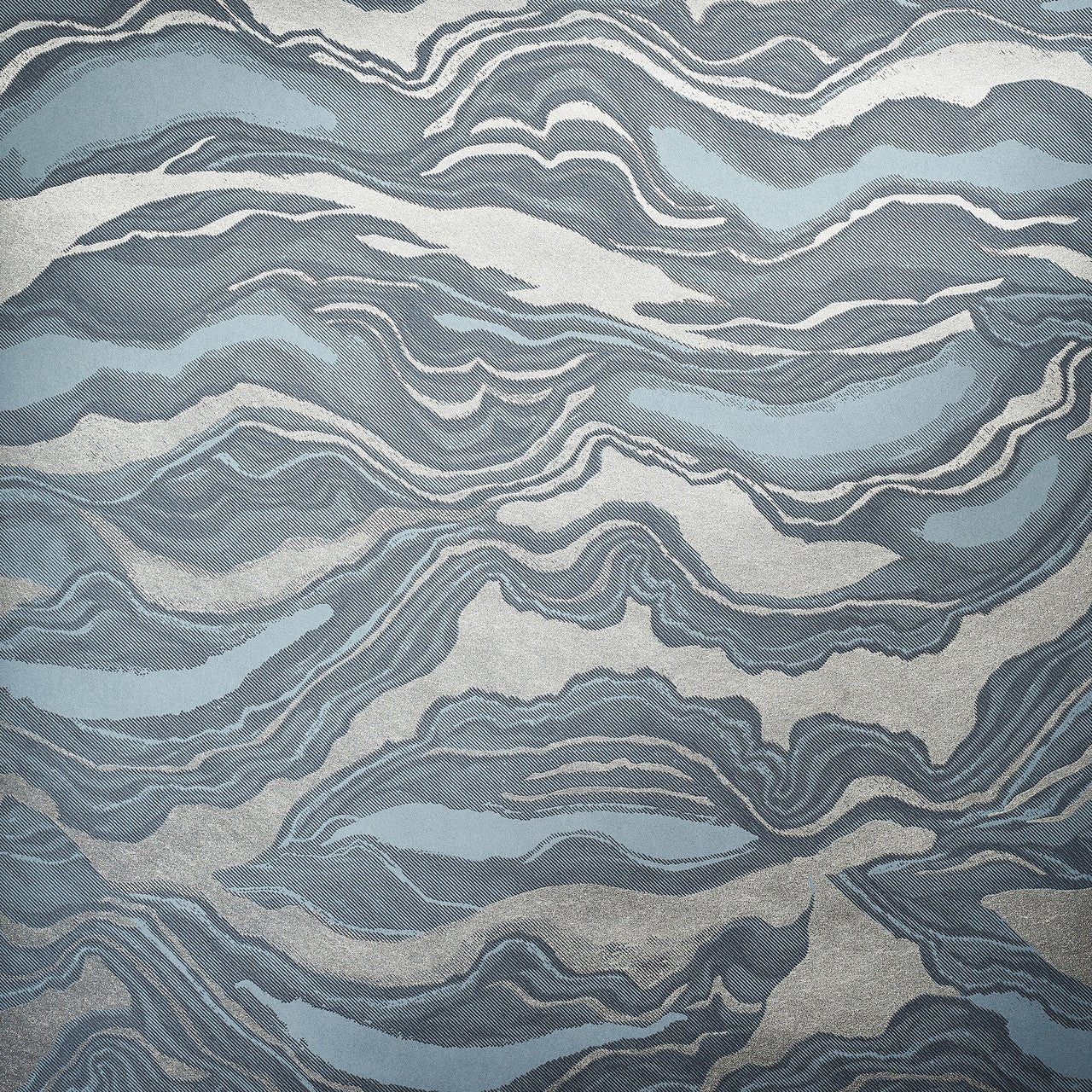 Reflection Slow Living Wallpaper - Night Blue - Hohenberger - 30028 - Premier Wallcovering