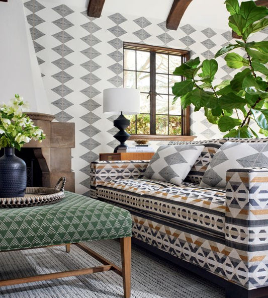 Reflection Wallpaper - Wild Sage - Thibaut - T12011 - Premier Wallcovering