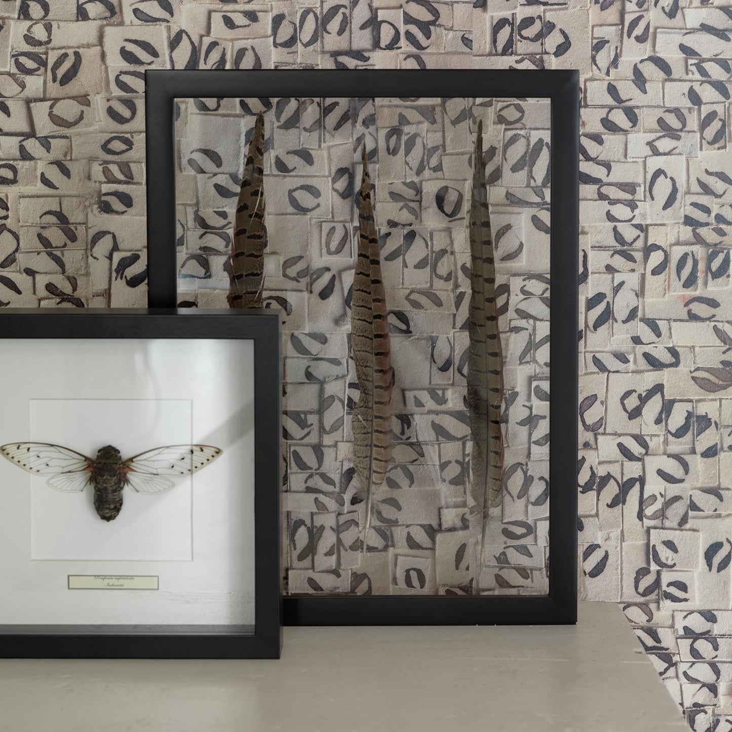 Remixed Brackets Wallpaper - Brown - NLXL - REM - 04 - Premier Wallcovering