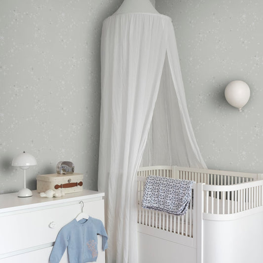 Resan Star Wallpaper - Silver Grey - Galerie - Resan - 29019 - Premier Wallcovering