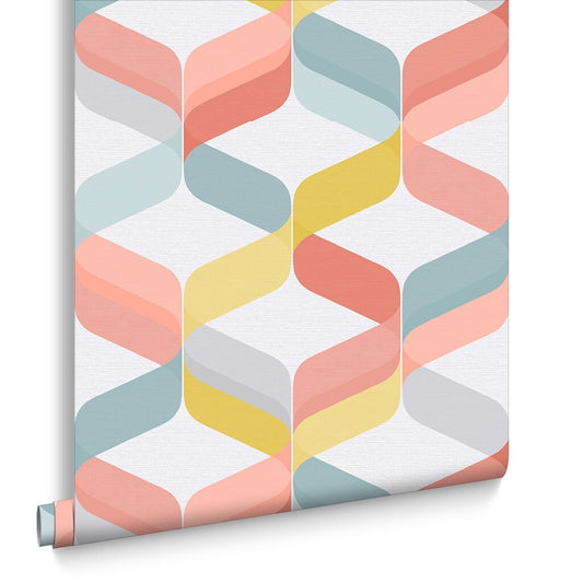 Retro Wallpaper - Brights - Graham & Brown - 104814 - Premier Wallcovering