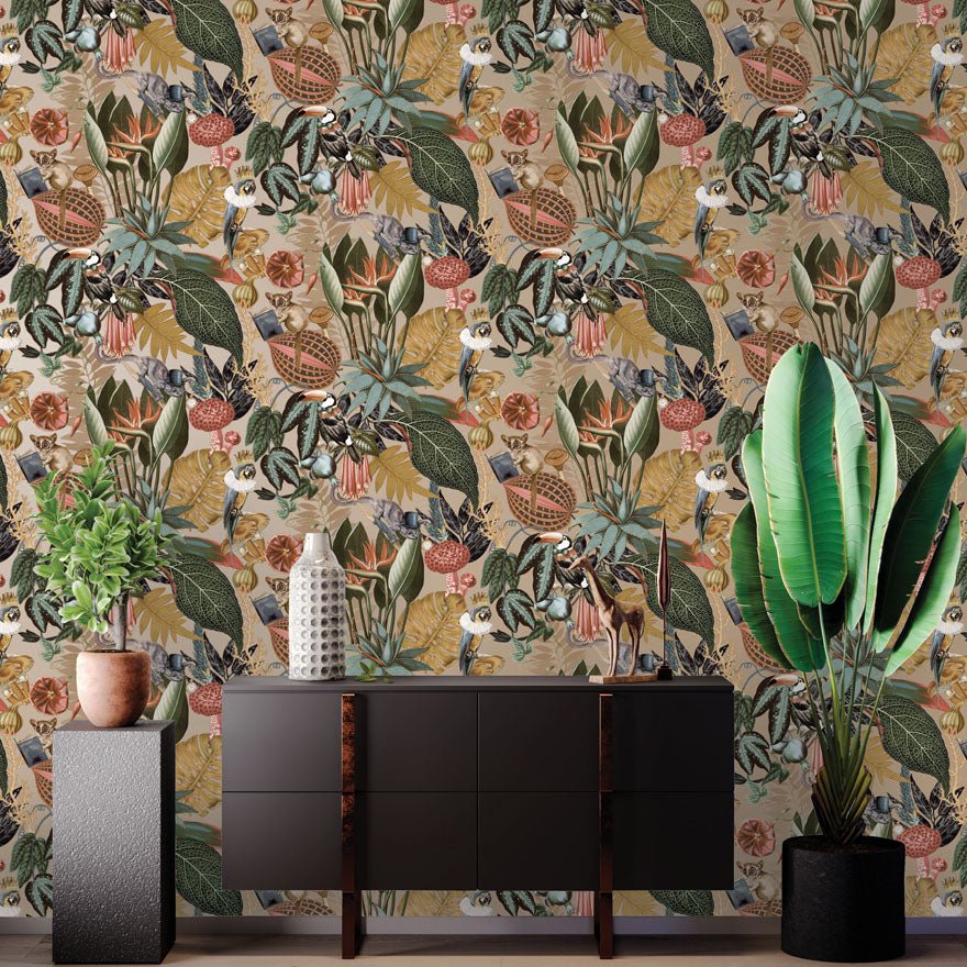 Reverie Wallpaper - Gold - Holden Décor - 91171 - Premier Wallcovering