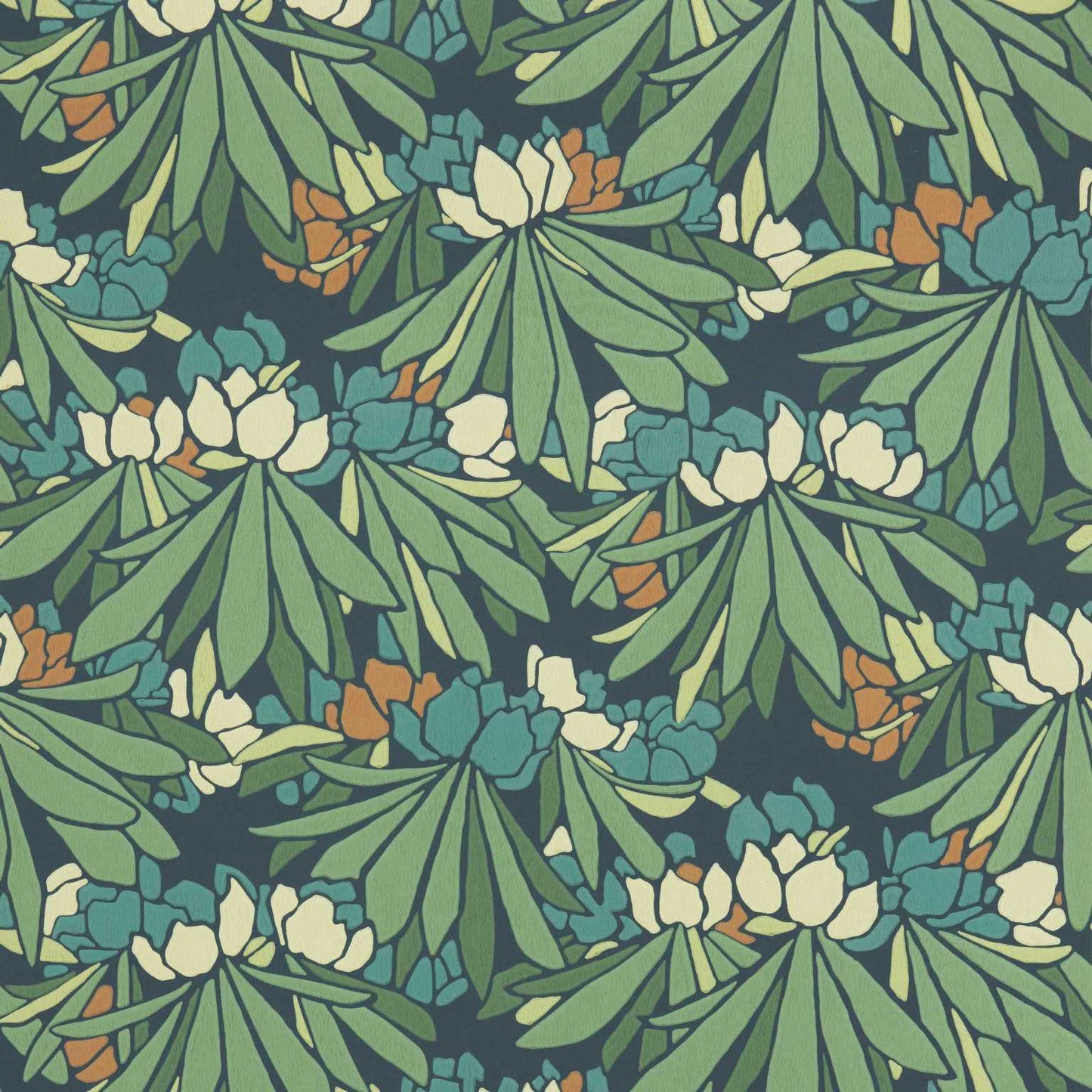 Rhododendron Wallpaper - Forest - 1838 wallcoverings - 2412 - 176 - 03 - Premier Wallcovering