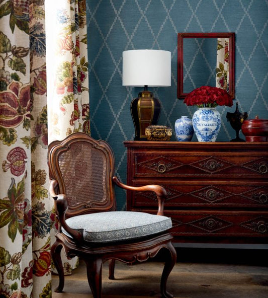 Ribbon Sisal Wallpaper - Beige - Anna French - AT16145 - Premier Wallcovering