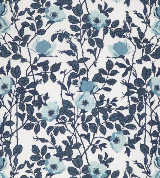 Richmond Fabric - Dark Indigo - Christopher Farr Cloth - CF634 - 02 - Premier Wallcovering