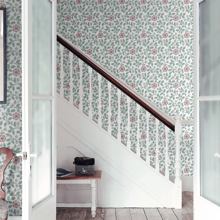 Richmond Green Wallpaper - Dorcas - Little Greene - 0251RGDORCA - Premier Wallcovering