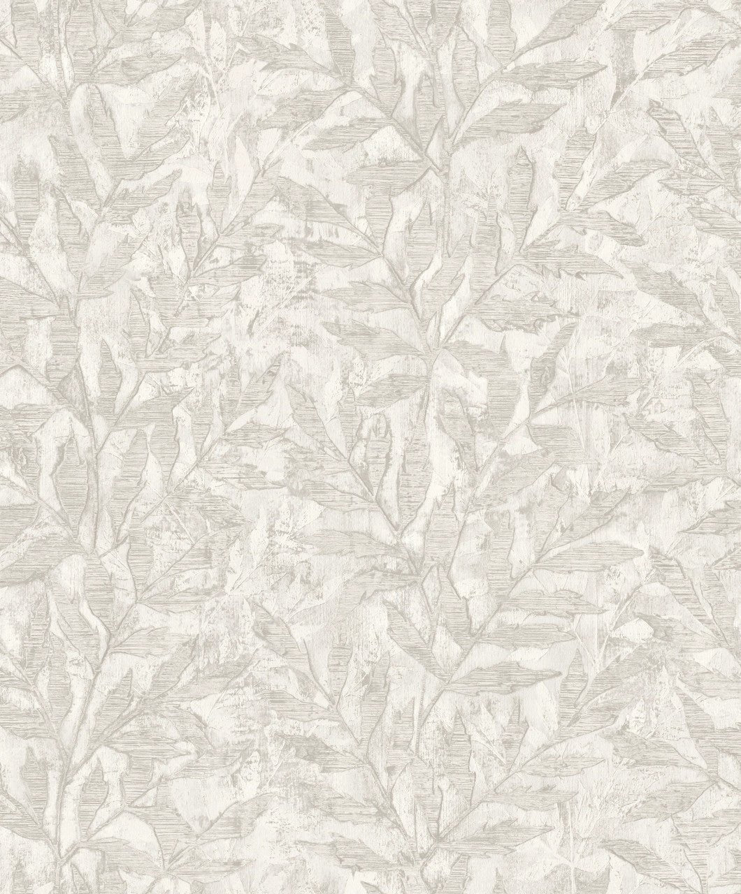 Richmond Leaf Wallpaper - Off White - Rasch - 315004 - Premier Wallcovering