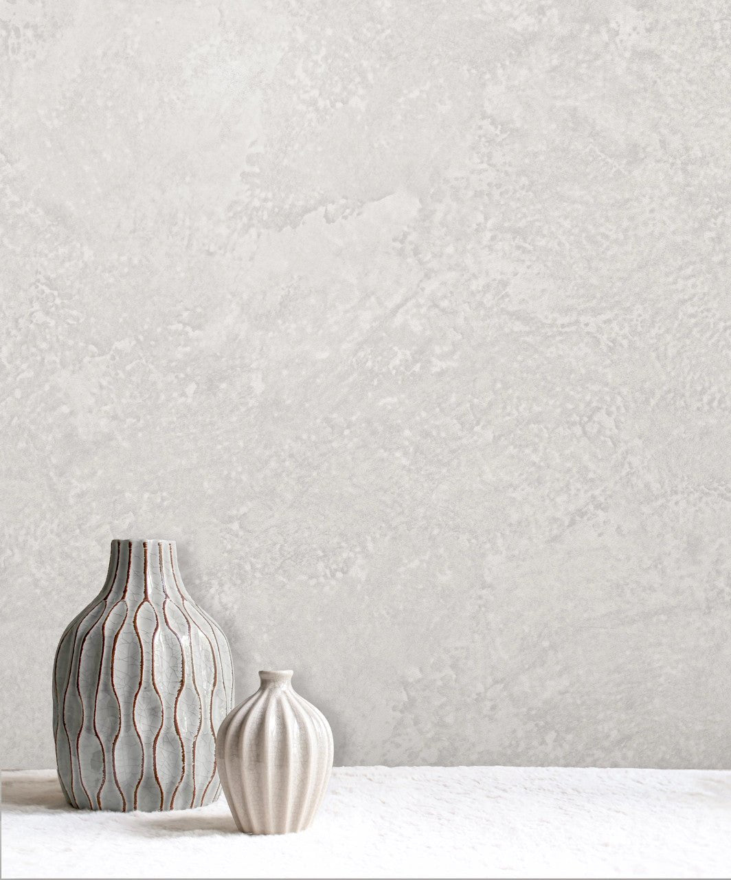 Richmond Texture Wallpaper - Light Grey - Rasch - 315127 - Premier Wallcovering