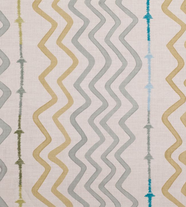 Rick Rack Fabric - Sage - Christopher Farr Cloth - CF113 - 05 - Premier Wallcovering