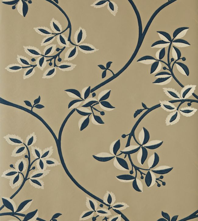 Ringwold Wallpaper - Stiffkey Blue - 1649 - Farrow & Ball - Premier Wallcovering