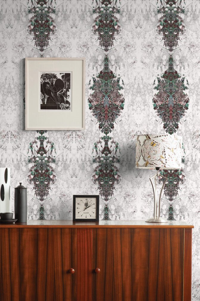 Rip Swathe Wallpaper - Wine - Timorous Beasties - STCO/RSW/SMM/03 - Premier Wallcovering