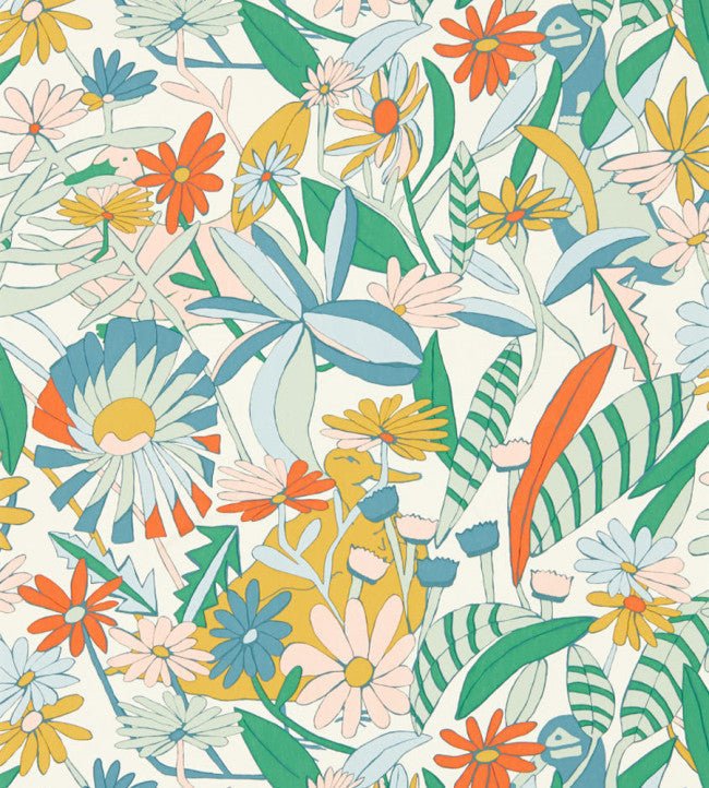 River Wander Wallpaper - Sherbert - NHAW112947 - Scion - Premier Wallcovering