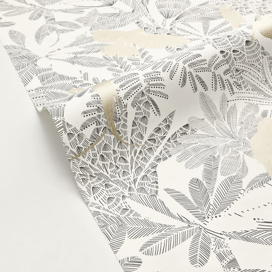 Riviera Wallpaper - Blanc - Caselio - 104269911 - Premier Wallcovering