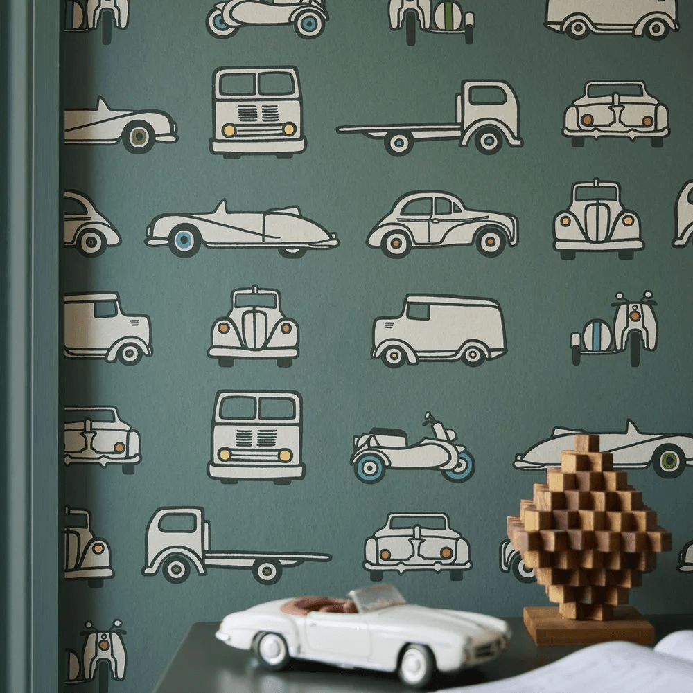 Road Trip Wallpaper - Pleat - Little Greene - 0231RTPLEAT - Premier Wallcovering