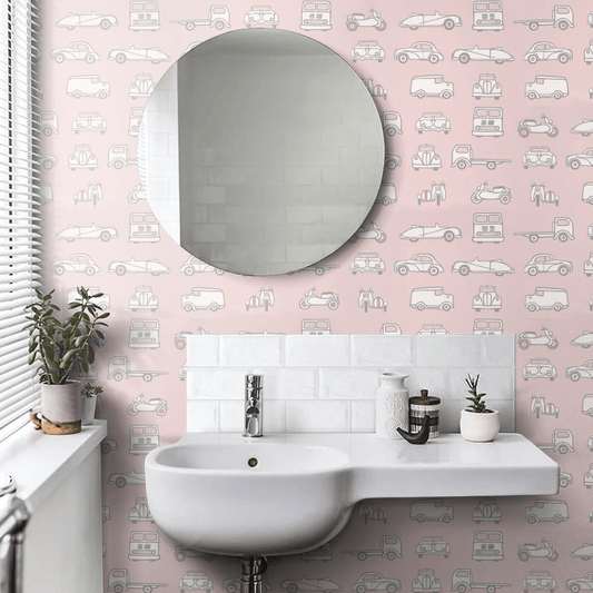 Road Trip Wallpaper - Confetti - Little Greene - 0231RTCONFE - Premier Wallcovering