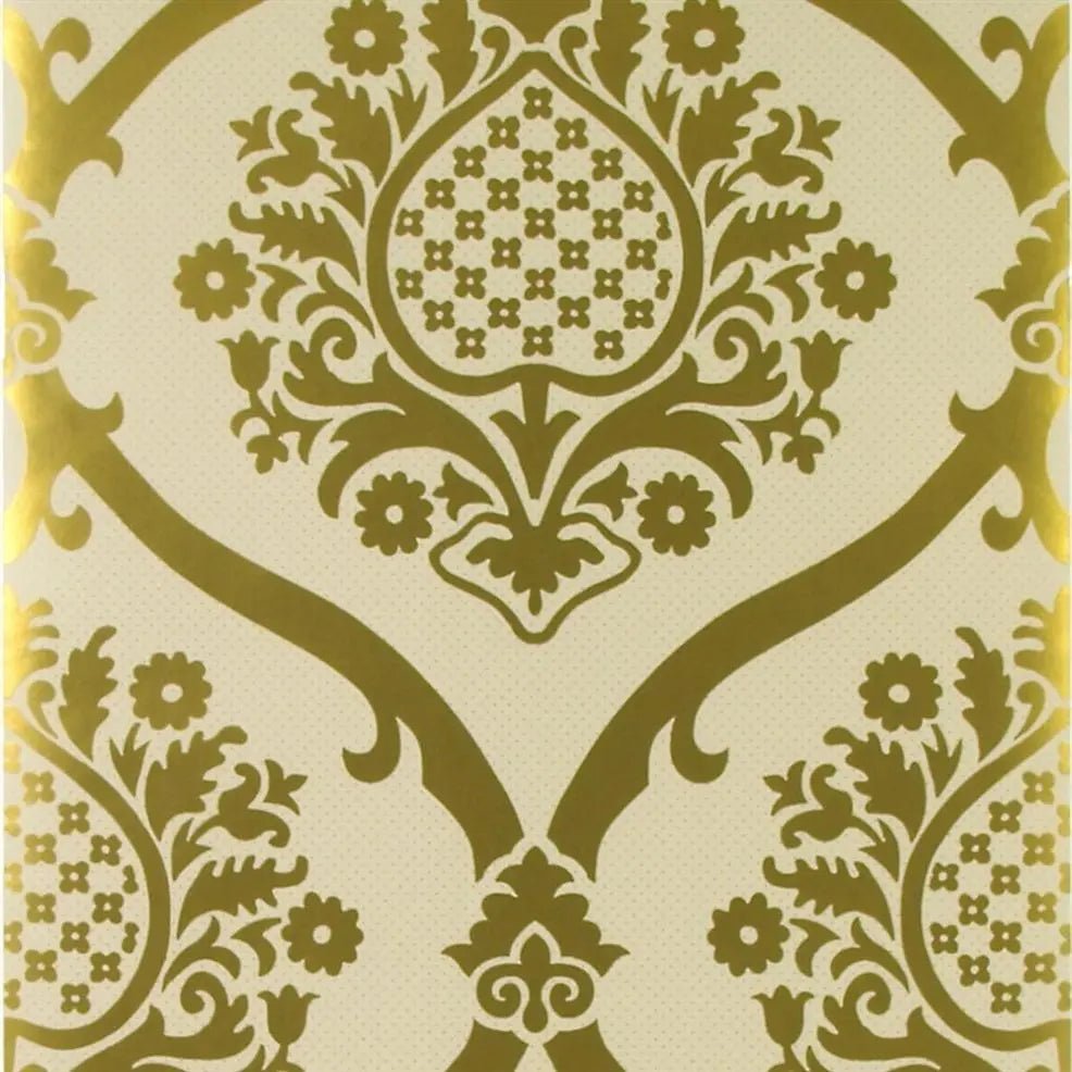 Rocaille Wallpaper - Gold - P472/07 - Designers Guild - Premier Wallcovering