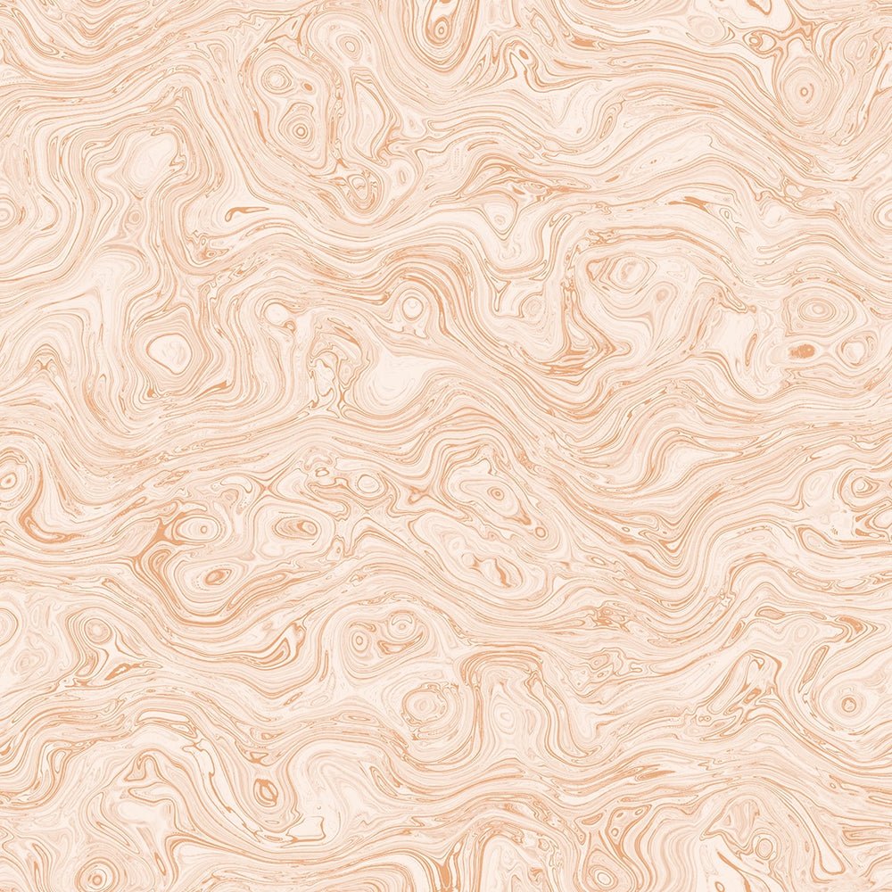 Rockpool Marble Wallpaper - Lady Coral - LAN100317 - Lucie Annabel - Premier Wallcovering