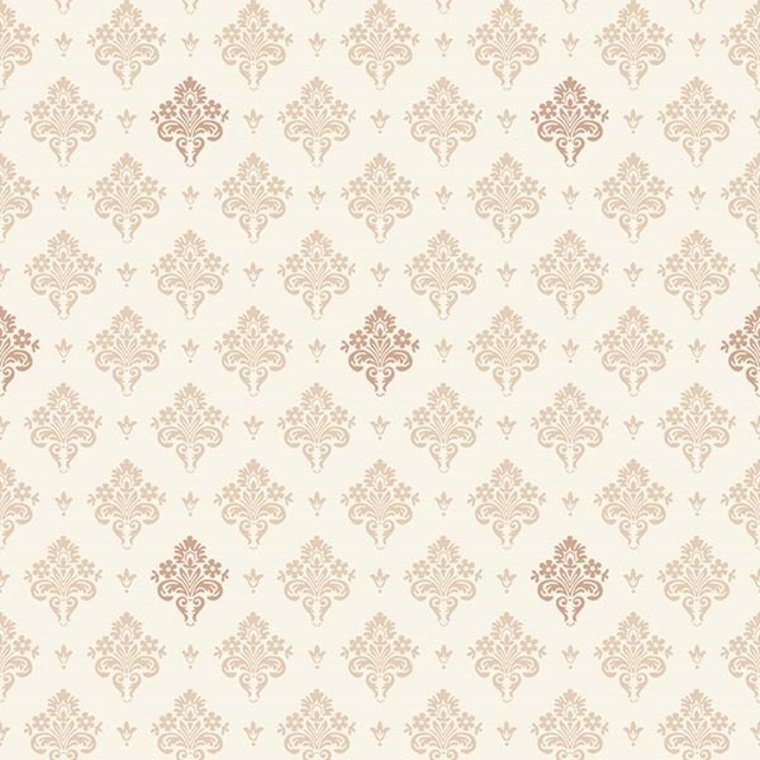 Rococo Heritage Wallpaper - Beige - K & K - 600519 - Premier Wallcovering
