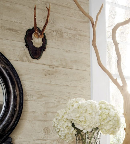 Rodanthe Wallpaper - Beige - Thibaut - T10070 - Premier Wallcovering