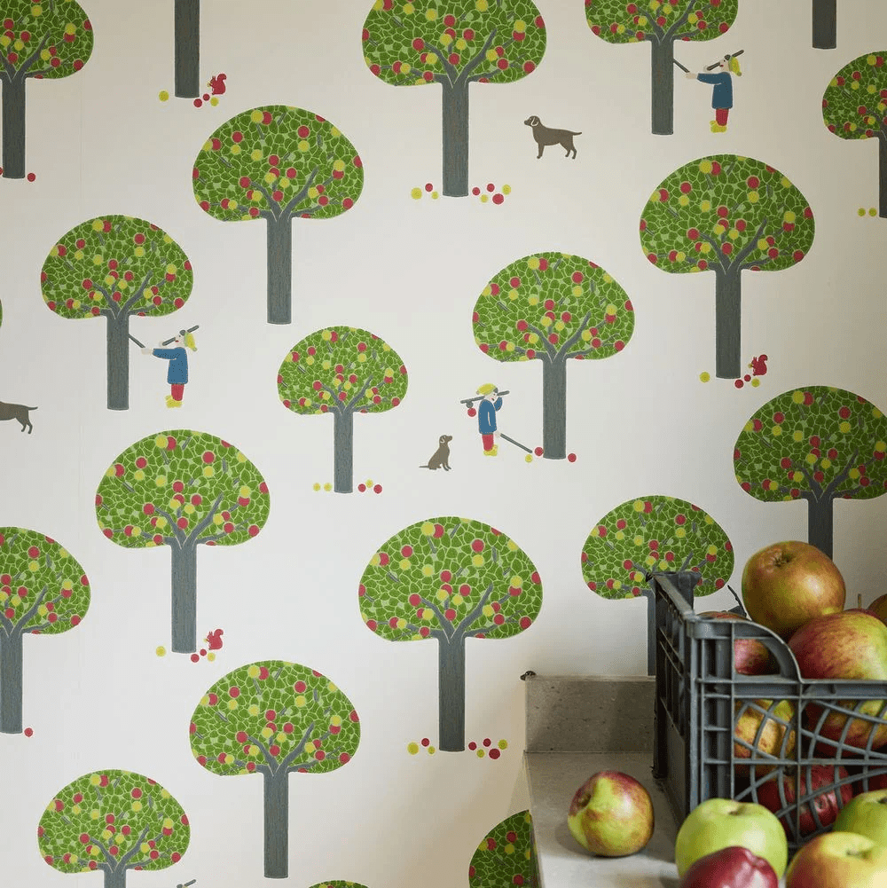 Rodney Street Wallpaper - Sage & Onions - Little Greene - 0231ROSAGEA - Premier Wallcovering