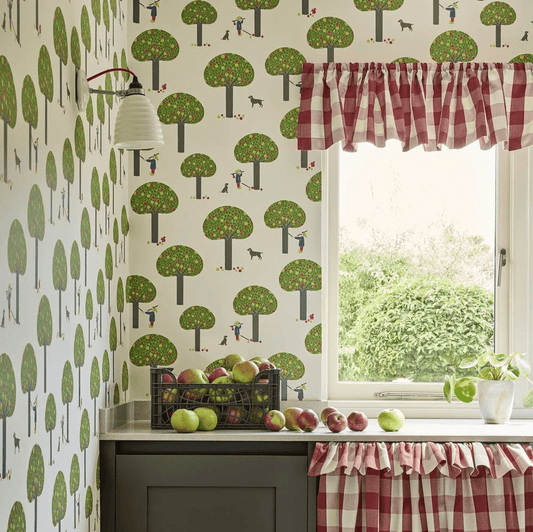 Rodney Street Wallpaper - Sage & Onions - Little Greene - 0231ROSAGEA - Premier Wallcovering