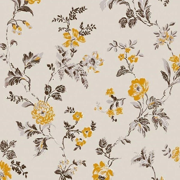Romance Heritage Wallpaper - Cream - K & K - 600314 - Premier Wallcovering