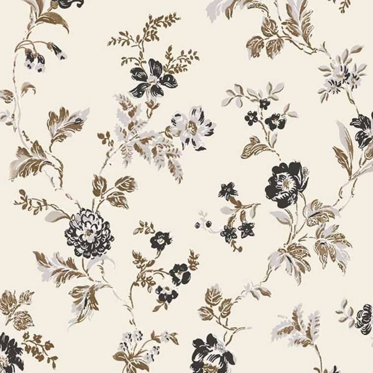 Romance Heritage Wallpaper - Beige - K & K - 600313 - Premier Wallcovering