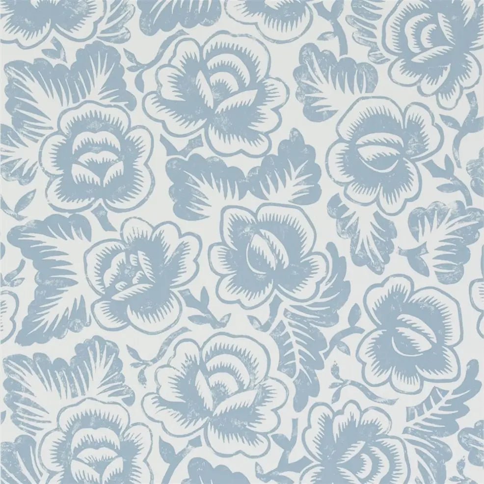 Rosario Wallpaper - Celadon - P592/09 - Designers Guild - Premier Wallcovering