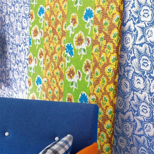 Rosario Wallpaper - Cobalt - P592/07 - Designers Guild - Premier Wallcovering