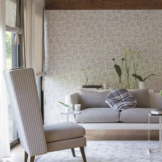 Rosario Wallpaper - Champagne - P592/03 - Designers Guild - Premier Wallcovering