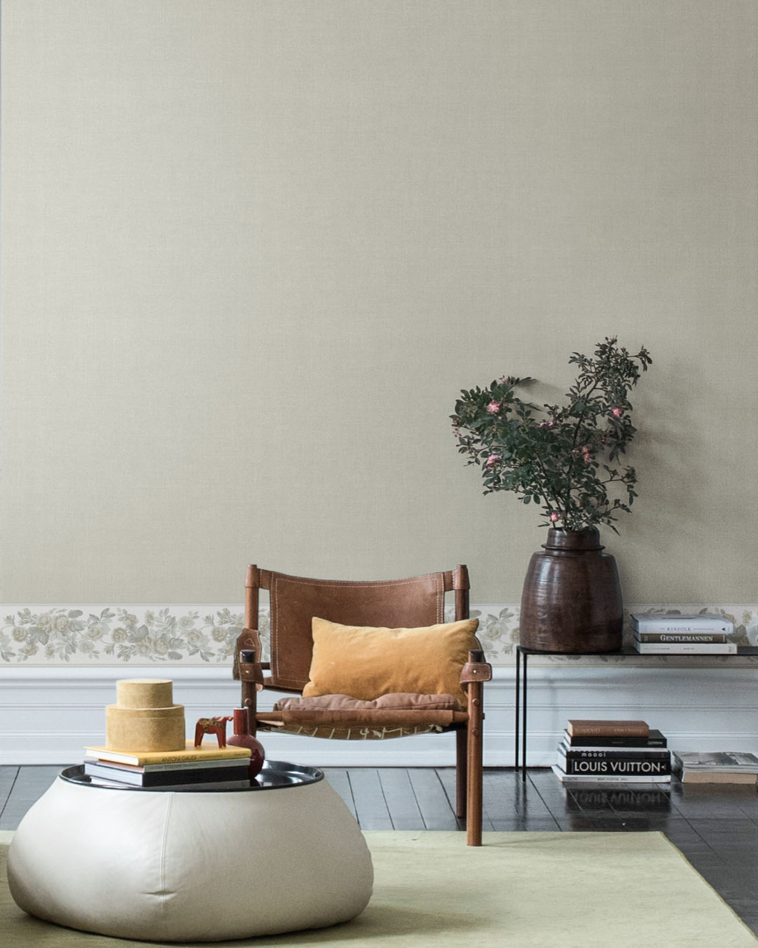 Rosdalen bård Wallpaper - Gray - Midbec - 116042 - Premier Wallcovering