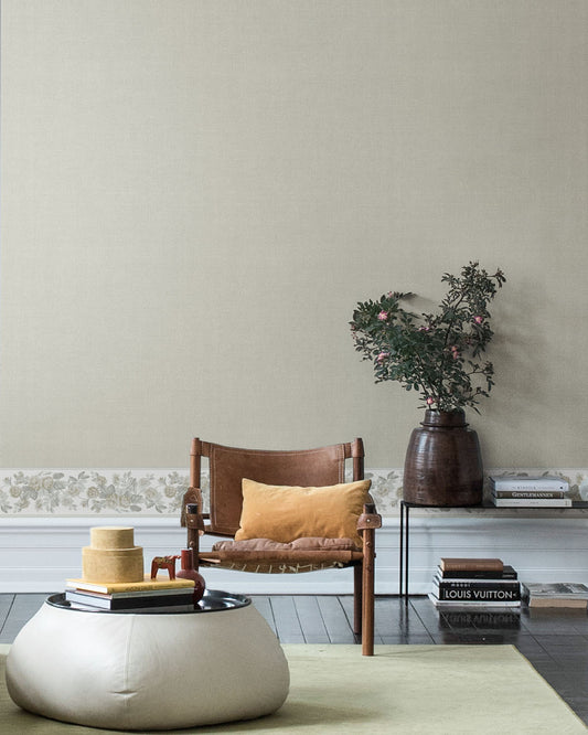 Rosdalen bård Wallpaper - Gray - Midbec - 116042 - Premier Wallcovering