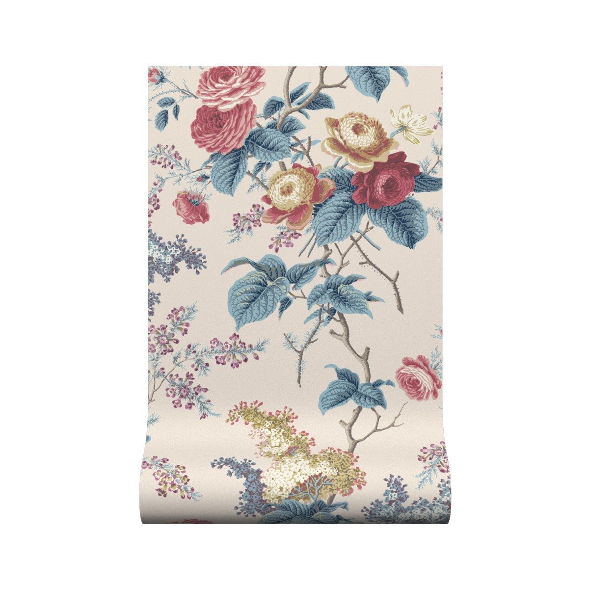 Rosemoore Wallpaper - Stone - Warner House - Premier Wallcovering