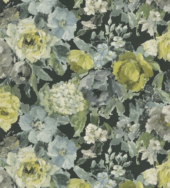 Roseto Wallpaper - Slate - PDG675/02 - Designers Guild - Premier Wallcovering