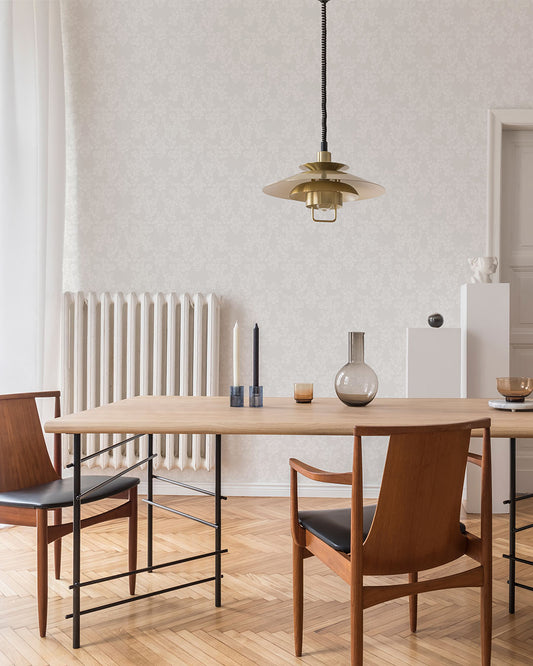 Rosita Wallpaper - White - Midbec - 16029 - Premier Wallcovering