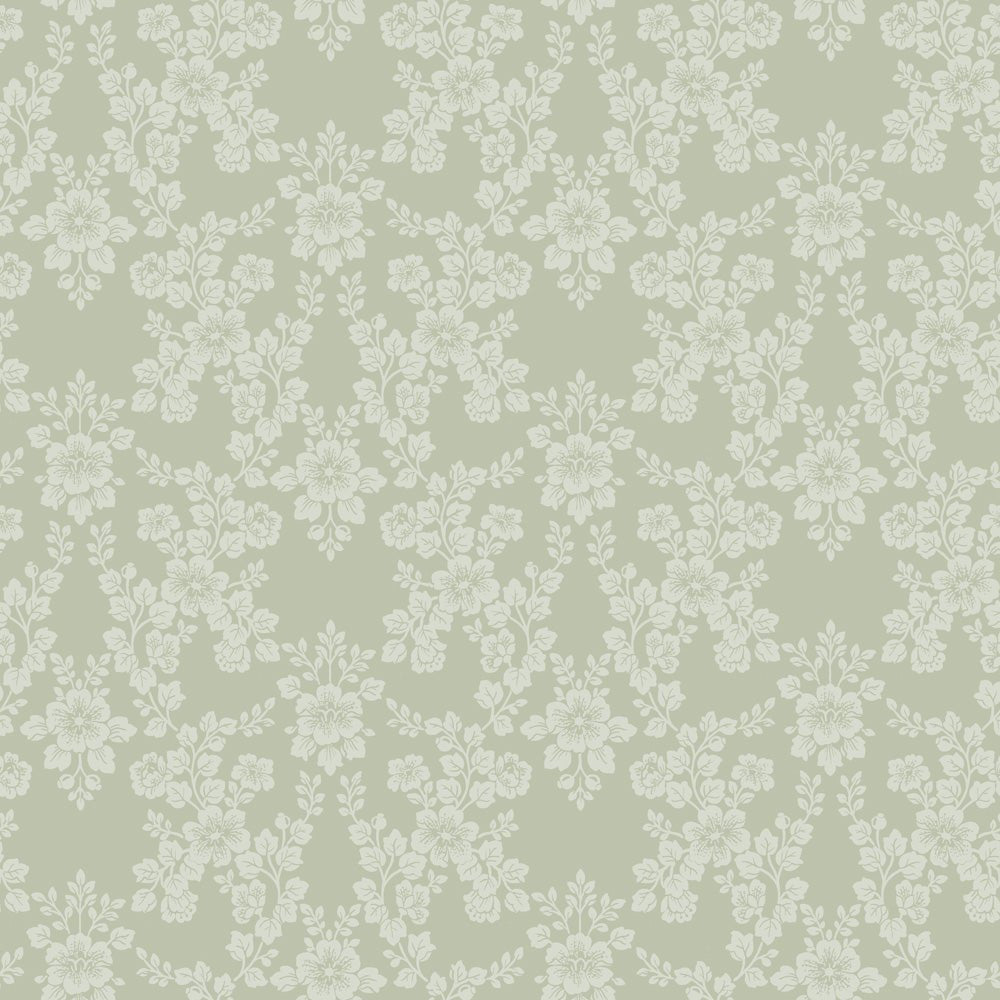 Rosita Wallpaper - Green - Midbec - 16032 - Premier Wallcovering