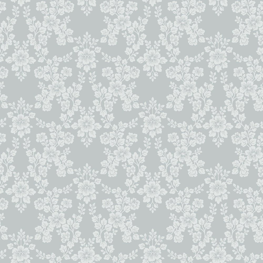 Rosita Wallpaper - Blue/Gray - Midbec - 16033 - Premier Wallcovering