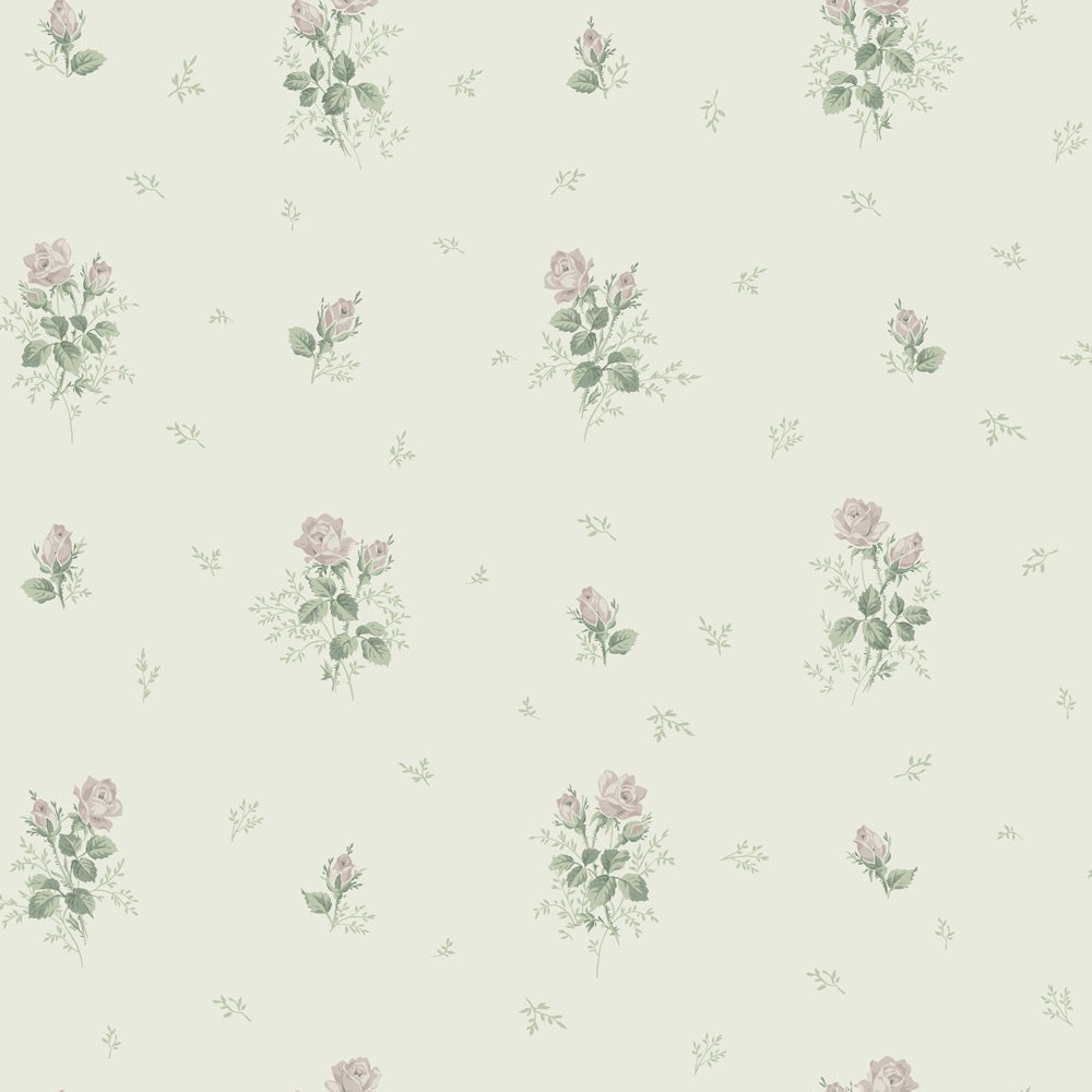 Rosmarie Wallpaper - Light Gray - Midbec - 16006 - Premier Wallcovering